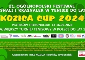 Plakat zapraszający na turniej Kozica Cup.