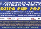Plakat zapowiadający imprezę sportową Kozica Cup 2020.