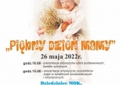 Plakat zapraszający na Festiwal Rodzinny w MOK.