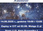 Plakat zapraszający na seans.