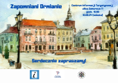 Plakat zapraszający na spacer pt. "Zapomniani Ormianie".