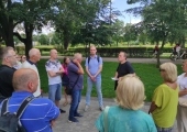 Zdjęcie ze spaceru "Piotrkowscy powstańcy".