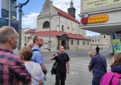 Zdjęcie ze spaceru "Piotrkowscy powstańcy".