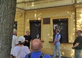 Zdjęcie ze spaceru "Piotrkowscy powstańcy".