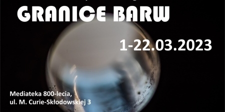 „Granice barw” - wystawa w mediatece