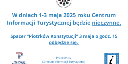 CIT nieczynne w majówkę