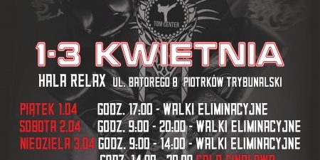Mistrzostwa Polski w Kickboxingu w hali RELAX