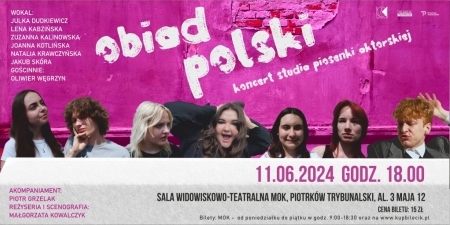 obiad polski, czyli kolejny koncert Studia Piosenki Aktorskiej