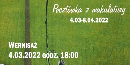 Wernisaż prac Krystyny Popielskiej „Pocztówka z makulatury”